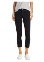 Ag Prima Sateen Mid-rise Cropped Skinny Jeans
