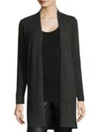 Eileen Fisher Straight Long Cashmere Cardigan