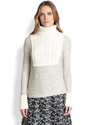 Tory Burch Gretchen Turtleneck Sweater