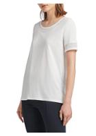 Donna Karan New York Short-sleeve Sequin Cotton Top