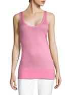 Michael Kors Collection Featherweight Cashmere Tank Top