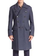 Cadet Double-breasted Admiral Coat