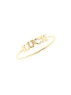 Zoe Chicco 14k Yellow Gold Luck Ring