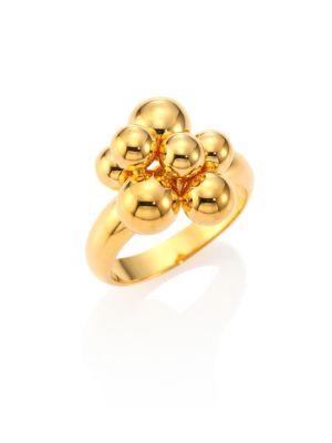 Marina B Mini Atomo 18k Yellow Gold Ring
