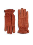 Brunello Cucinelli Cashmere Lined Suede Gloves