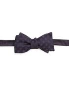 Saks Fifth Avenue Collection Dot Patterned Silk Bow Tie