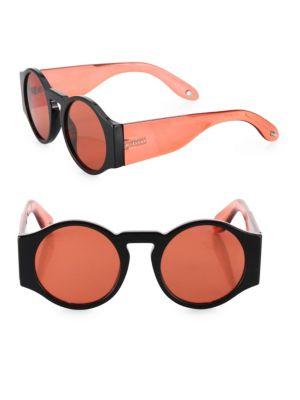 Givenchy 51mm Runway Round Sunglasses