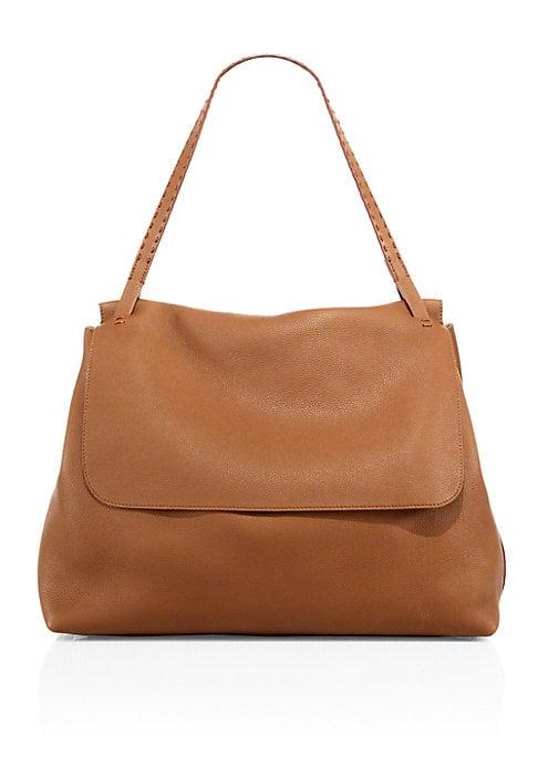 The Row Leather Top-handle Messenger Bag