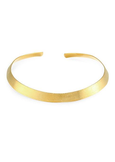 Dean Davidson 22k Goldplated Thin Collar Necklace
