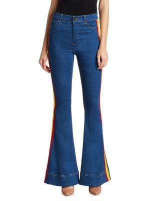 Alice + Olivia Kayleigh Bell Jeans