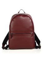 Saks Fifth Avenue Collection Tumbled Leather Backpack
