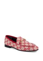 Gucci Jordaan Gg Canvas Loafers