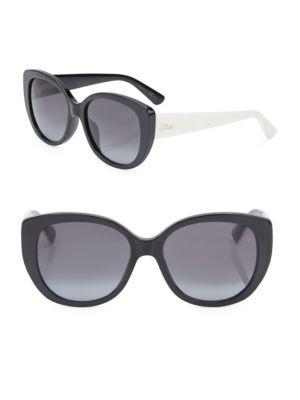 Dior Dior Lady 55mm Cat Eye Sunglasses