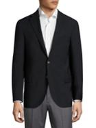 Eleventy Stock Solid Two-buttoned Jacket