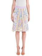Emilio Pucci Pleated Jersey Skirt