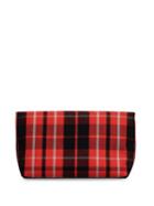 Burberry Zippered Leather Clutch