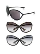 Tom Ford Eyewear Whitney 64mm Oversized Sunglasses