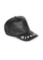 Givenchy Leather Logo Basebal Cap