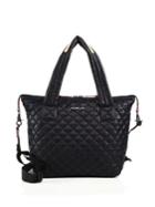 Mz Wallace Sutton Oxford Medium Quilted Nylon Tote