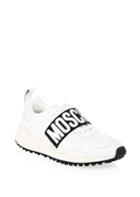 Moschino Leather Logo Strap Dad Sneakers