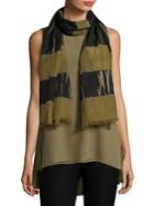Eileen Fisher Colorblock Scarf