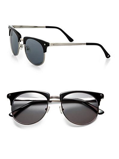 Rag & Bone The Monroe Round Sunglasses