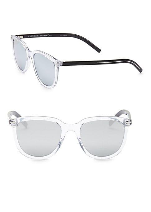 Dior 51mm Transparent Square Sunglasses