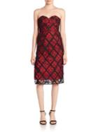 Milly Alex Embroidered Lace Dress