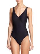 Gottex Swim One-piece V-neck Swimsuit