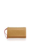 Christian Louboutin Macaron Studded Leather Wallet