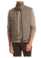 Saks Fifth Avenue Collection Donegal Mixed Media Wool Vest