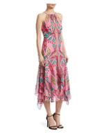 Nanette Lepore Island Printed Silk Midi Dress