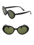 Oliver Peoples 50mm Parquet Oval Sunglasses