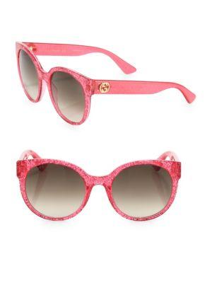 Gucci 54mm Cat's-eye Sunglasses