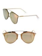 Dior Reflected Prism 63mm Mirrored Modified Pantos Sunglasses