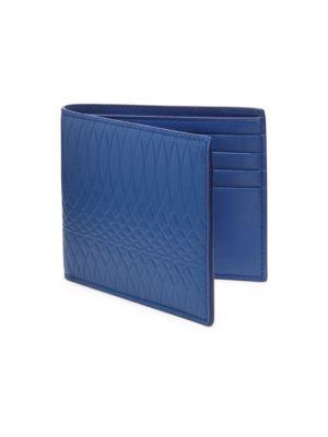 Paul Smith Fretwork Patterned Leather Wallet