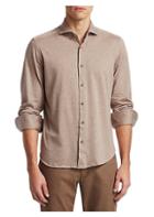 Saks Fifth Avenue Collection Solid Knit Shirt