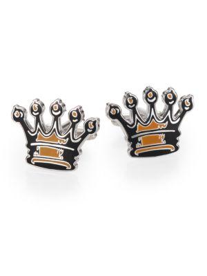 King Baby Studio Crowned Cuff Links