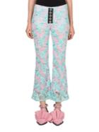 Marques'almeida Cropped Flared Lace Pants