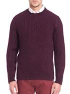 Saks Fifth Avenue Collection Ribbed Knit Sweater