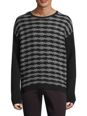 John Varvatos Star Usa Knitted Crewneck Sweater