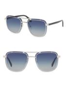 Prada Pr 59us Gradient Blue Sunglasses