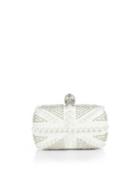 Alexander Mcqueen Beaded And Studded Leather Minaudiere