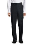 Saks Fifth Avenue Collection Flat Front Wool Pants
