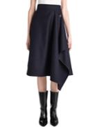 Marni Asymmetrical Wool Skirt