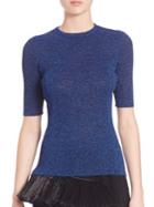 Opening Ceremony Disco Rib-knit Top
