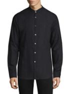 John Varvatos Classic Slim-fit Cotton Button-down Shirt