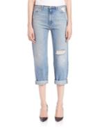 Mih Jeans Jeanne Distressed Boyfriend Jeans