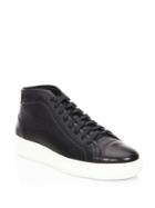 Facto Mars Leather Mid Top Sneakers