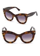 Tom Ford Eyewear 47mm Karina Cat Eye Sunglasses